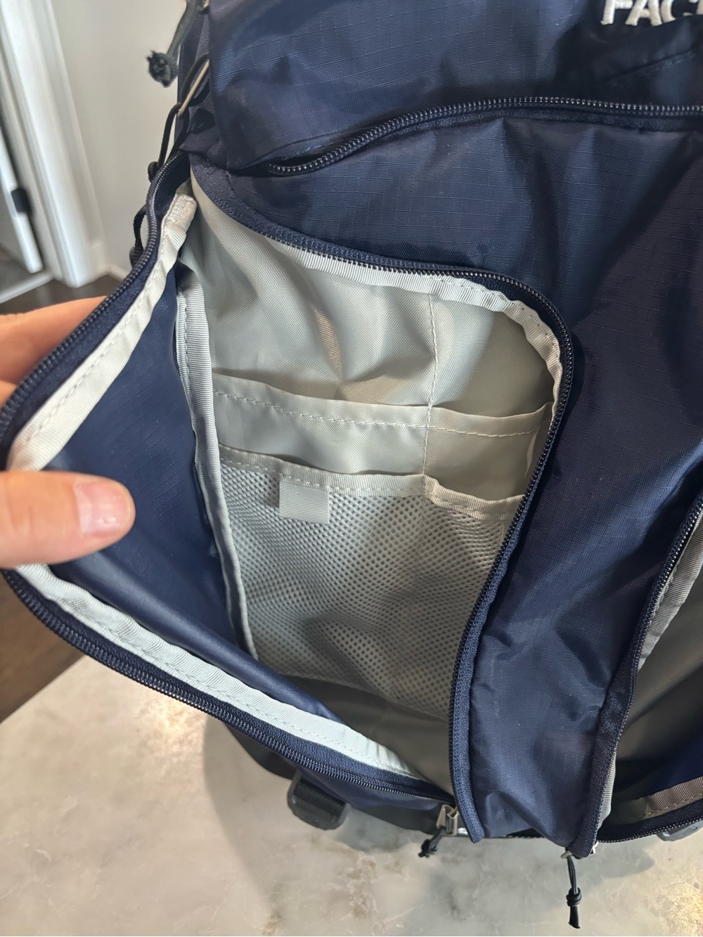 The North Face 31L Surge Backpack in Navy and Black - Picture 16 of 16